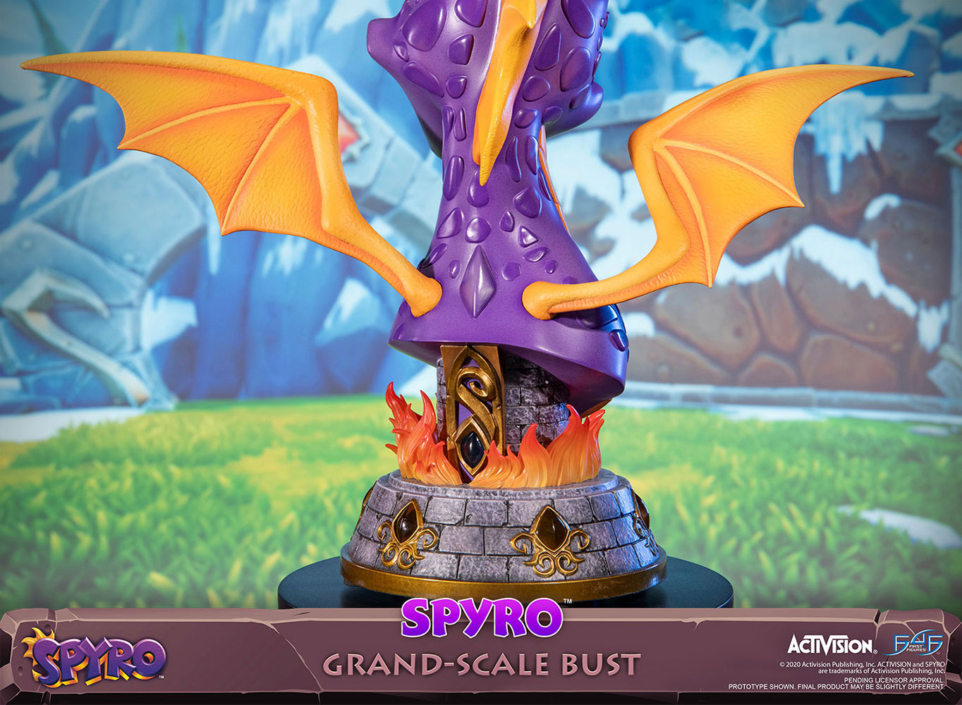 Spyro Spyro Bust  (Prototype Shown) View 14