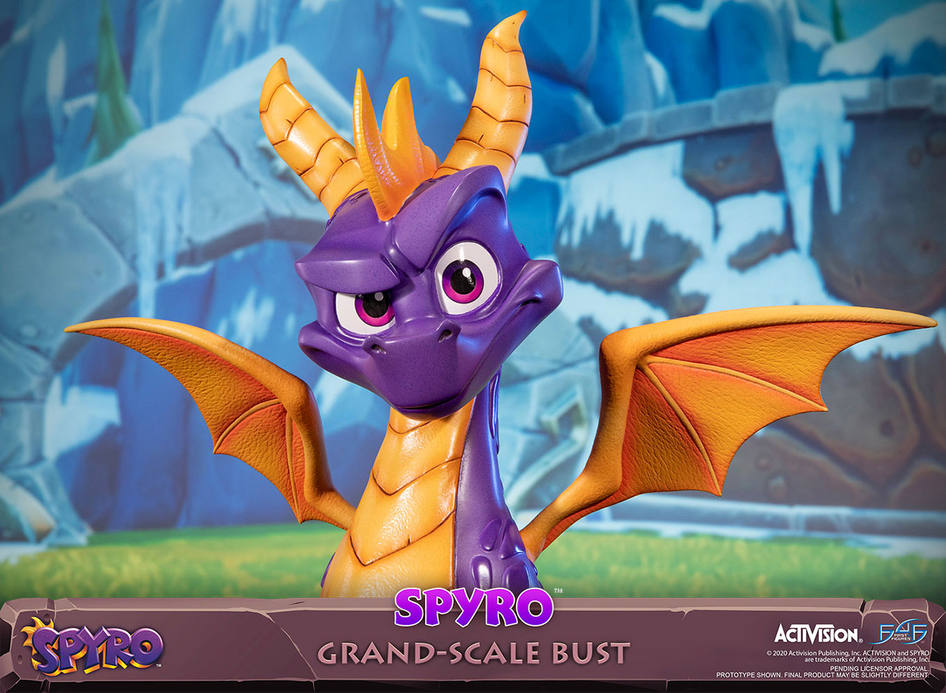 Spyro Spyro Bust  (Prototype Shown) View 15