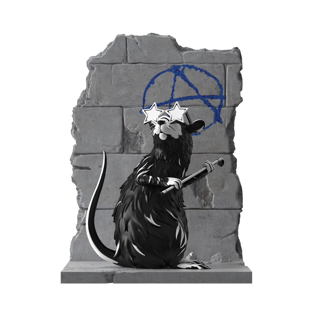 その他 MIGHTY JAXX Banksy Anarchy Rat Anarchy Rat Polystone Art Toy by Brandalised | Sideshow
