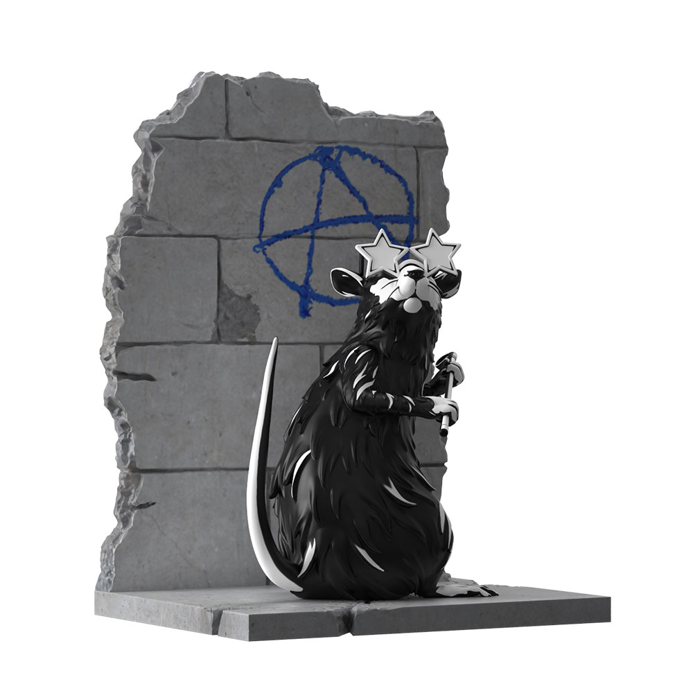 その他 MIGHTY JAXX Banksy Anarchy Rat Anarchy Rat Polystone Art Toy by Brandalised | Sideshow