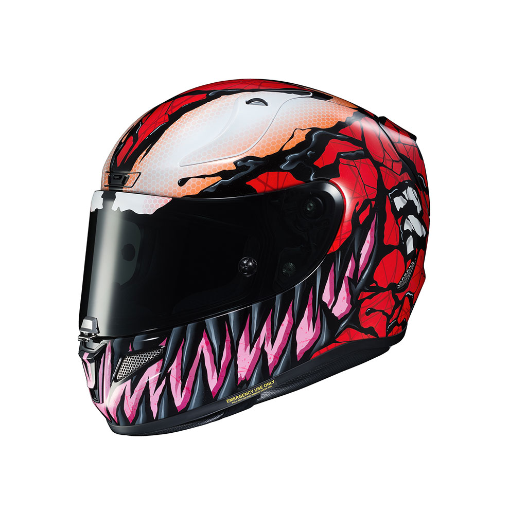 Marvel Carnage HJC RPHA 11 Pro Helmet  (Prototype Shown) View 1