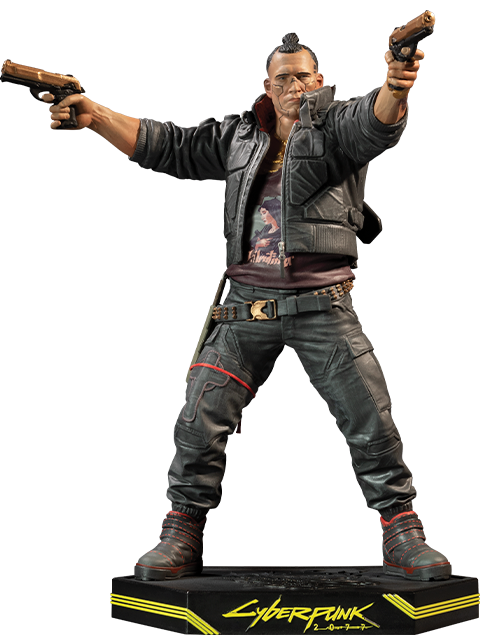 Cyberpunk 2077 Jackie Welles PVC Figure  (Prototype Shown) View 9