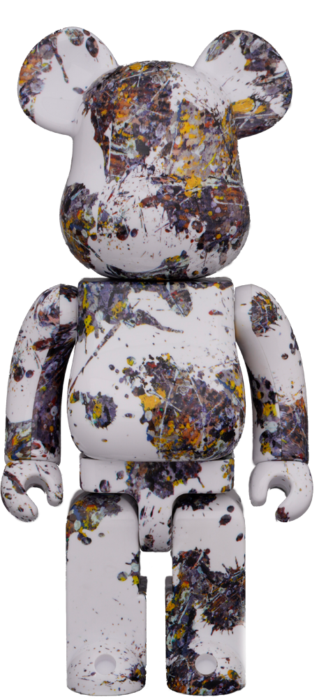 Be@rbrick Jackson Pollock Studio (SPLASH) 1000% Collectible Figure 