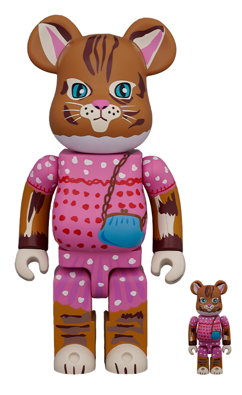 【内祝い】 Nathalie Be@rbrick Lété Collectible 400% & 100% Minette キューブリック、ベアブリック