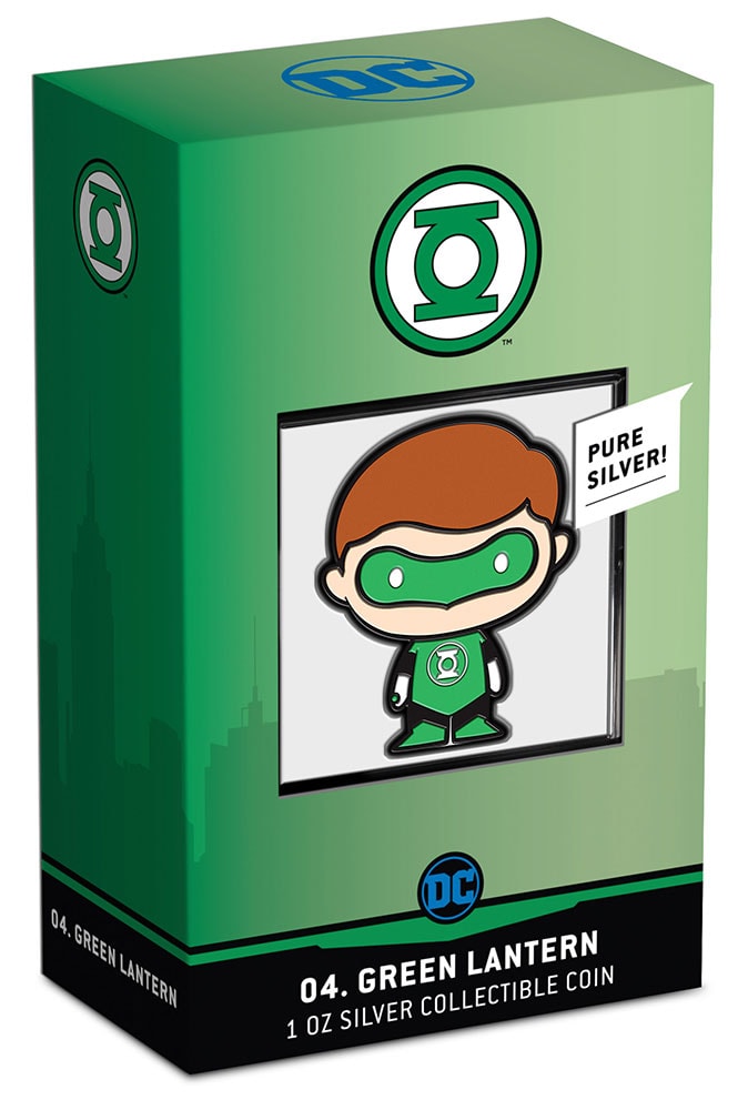 Green Lantern 1oz Silver Coin (Prototype Shown) View 4