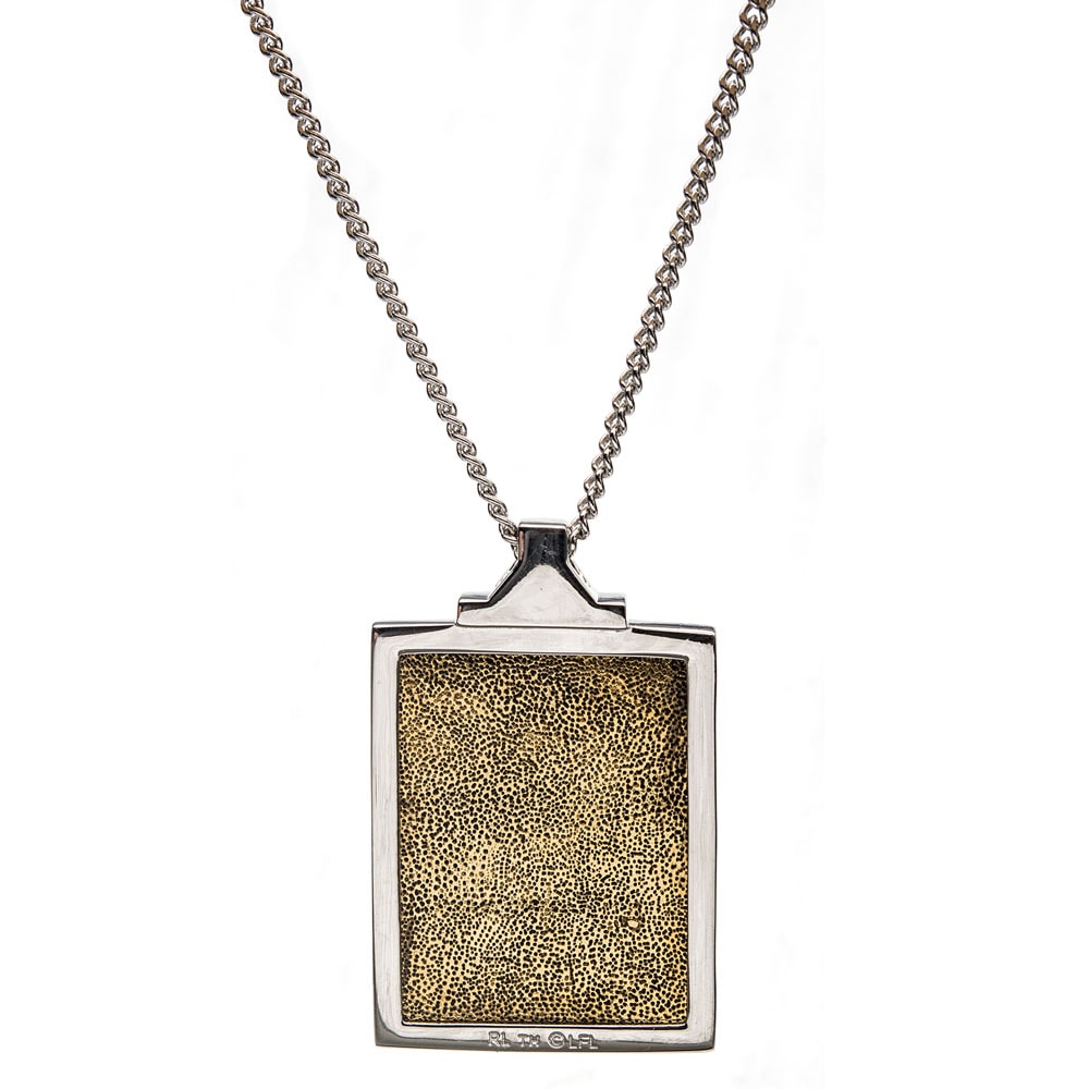 Imperial Credit Necklace (Yellow Gold) (Prototype Shown) View 4