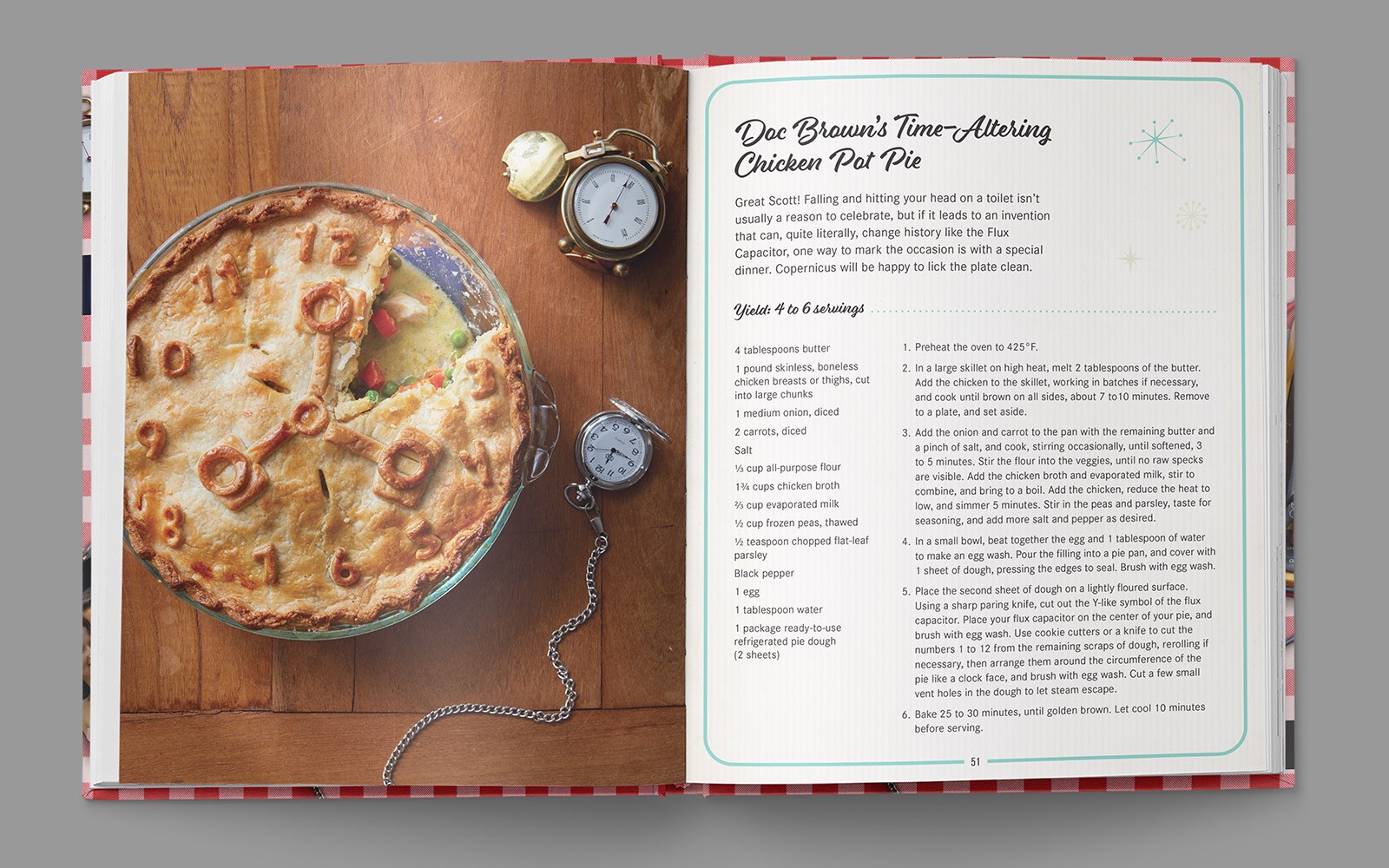 Back to the Future: The Official Hill Valley Cookbook (Prototype Shown) View 6