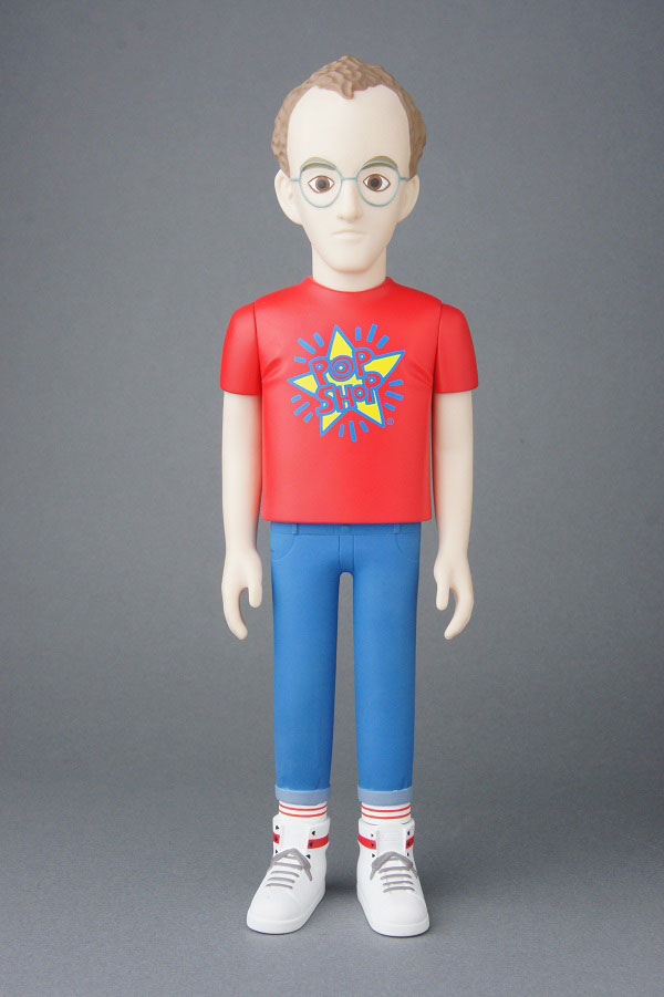Andy Warhol and Keith Haring VCD Medicom dolls with design