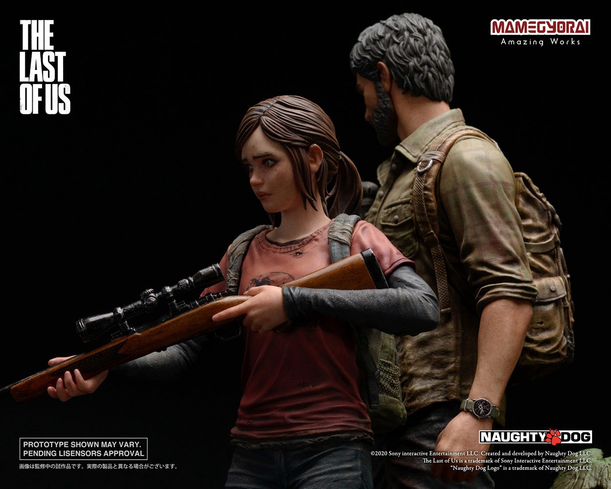 Joel and Ellie (Prototype Shown) View 29