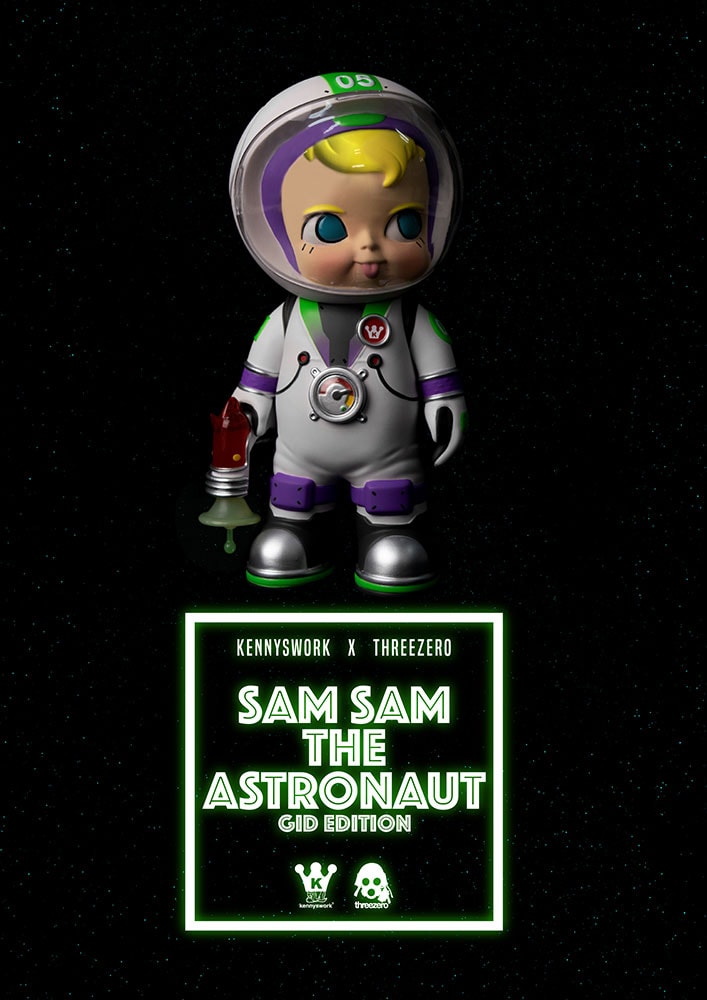 Sam Sam the Astronaut (GID Edition)