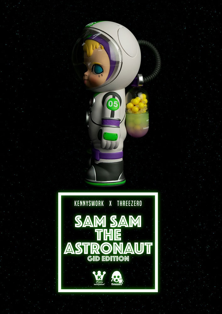 Sam Sam the Astronaut (GID Edition)