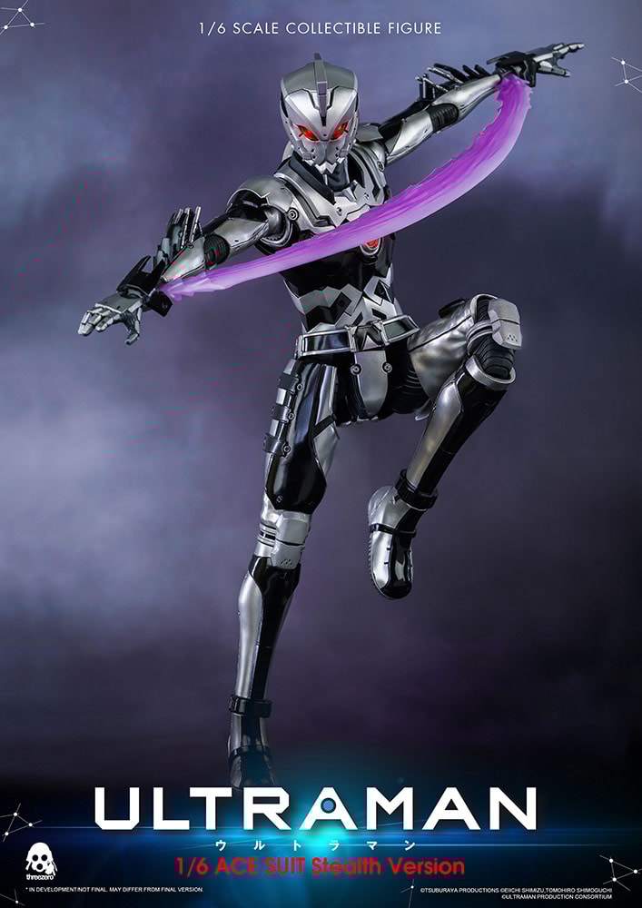 ACE SUIT Stealth Version Sixth Scale Collectible Figure by