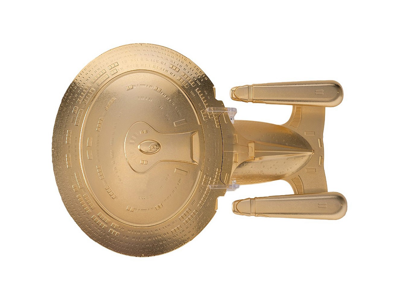 U.S.S. Enterprise NCC-1701-D (XL Gold) Exclusive Edition - Prototype Shown