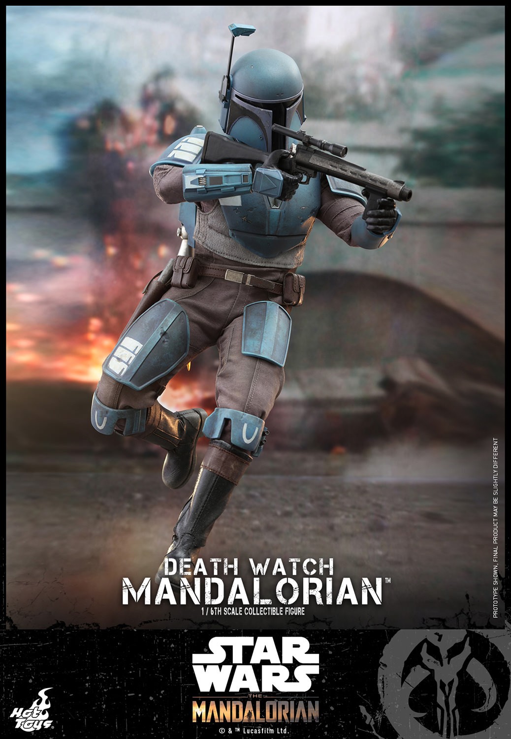 Death Watch Mandalorian (Prototype Shown) View 8