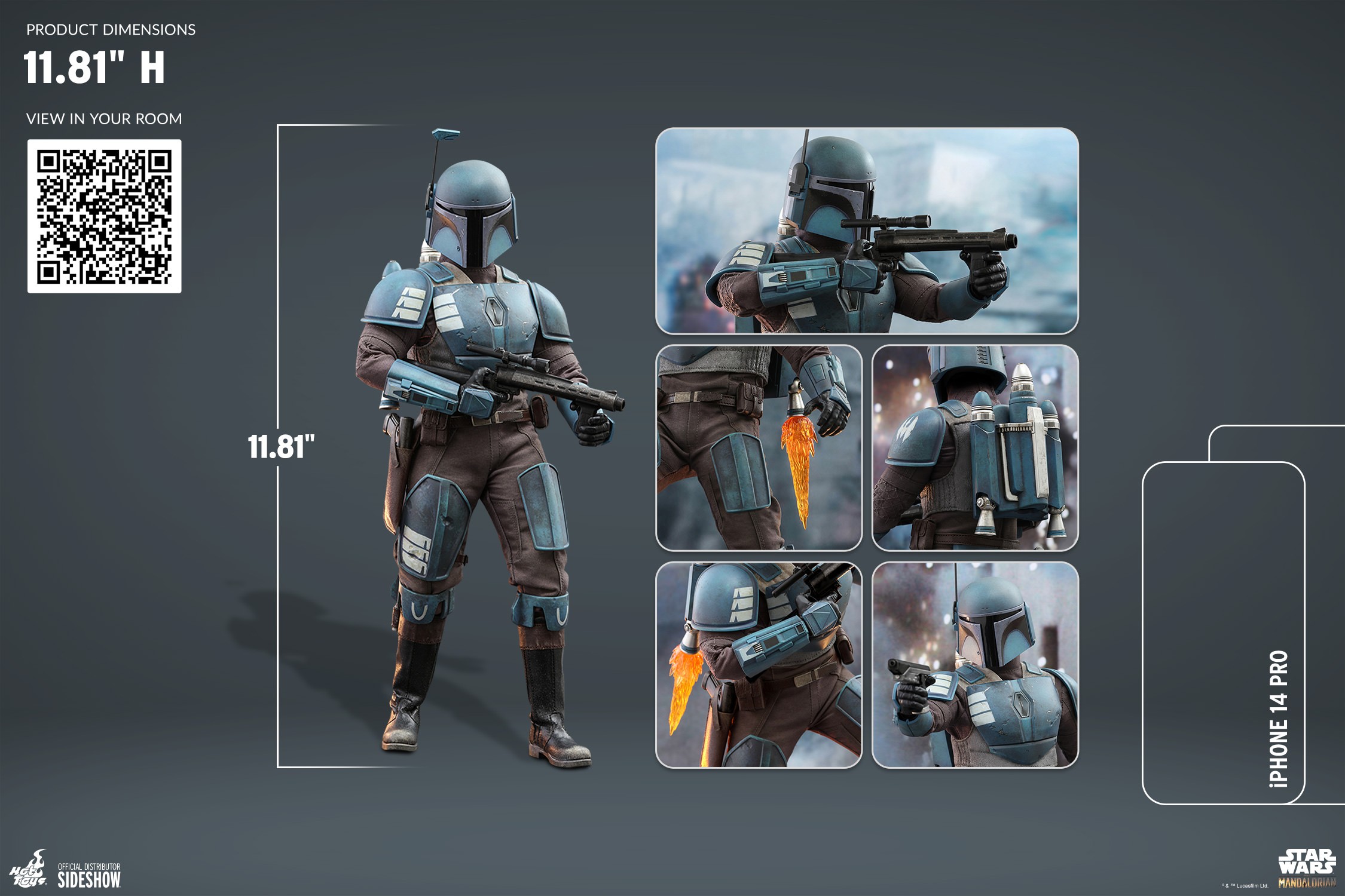 Death Watch Mandalorian (Prototype Shown) View 2