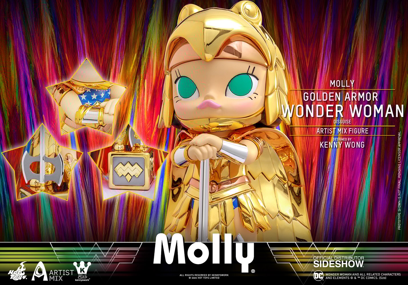 Molly (Golden Armor Wonder Woman Disguise)