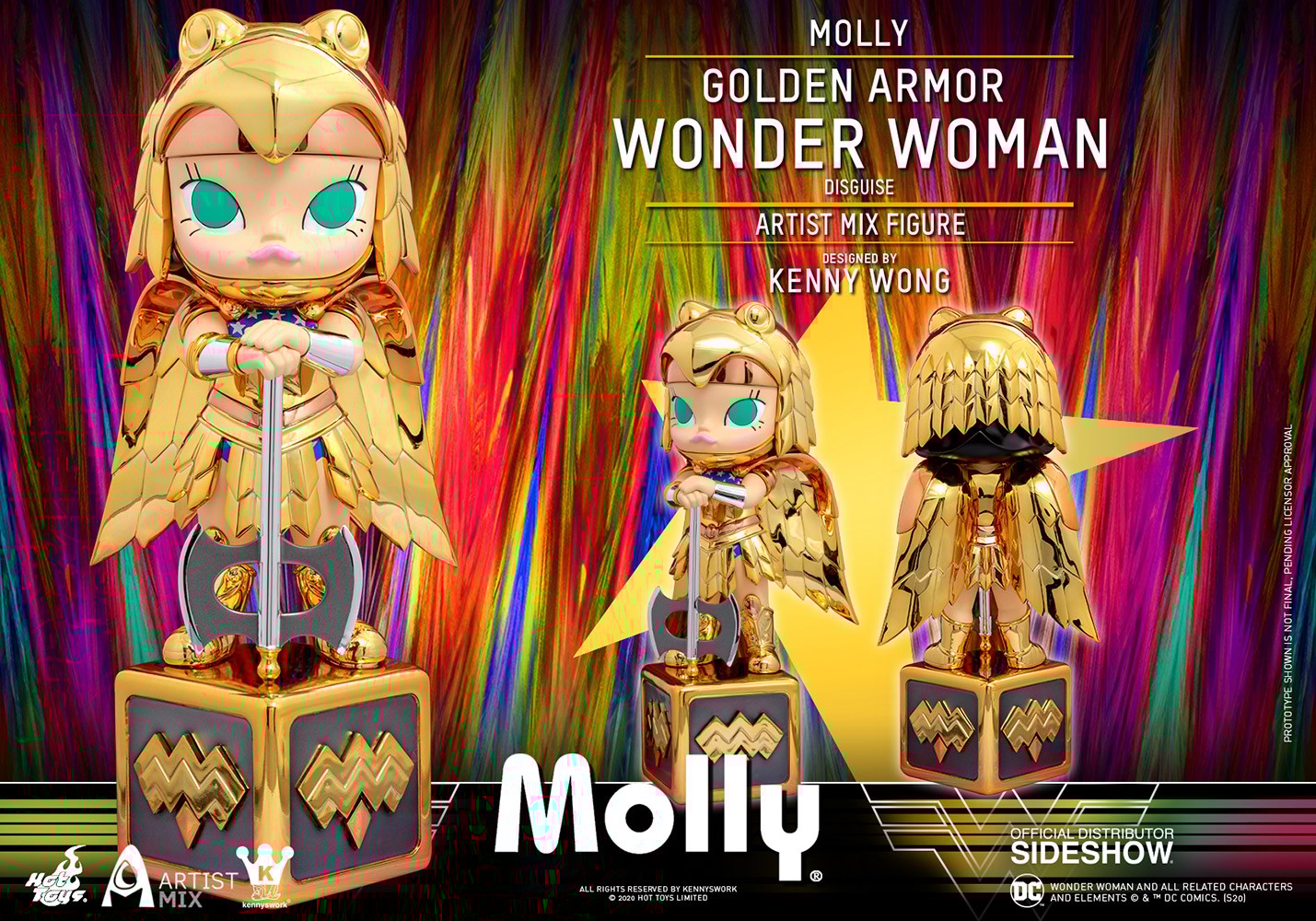 Molly (Golden Armor Wonder Woman Disguise)