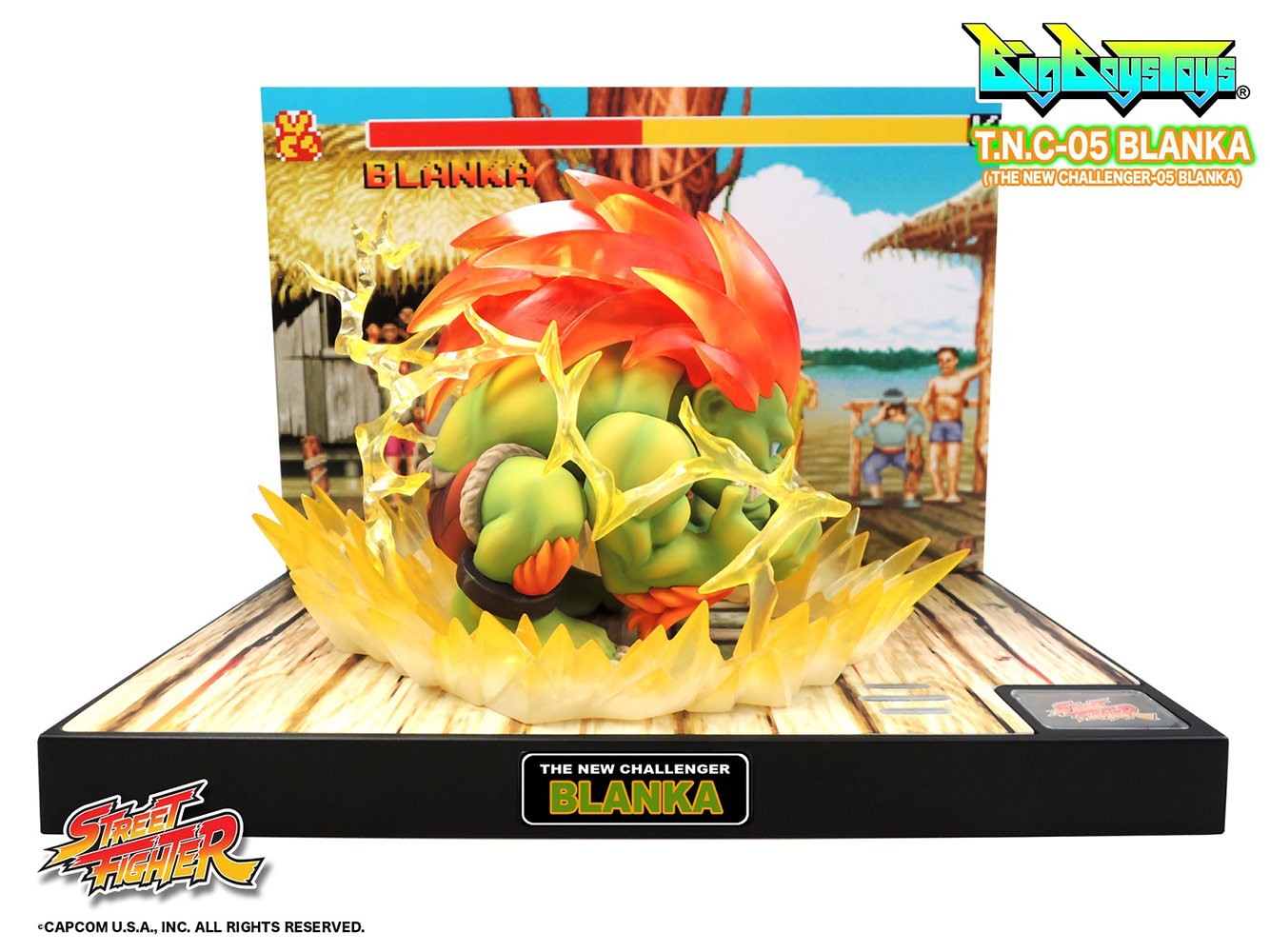 Street Fighter Blanka PVC Figure  (Prototype Shown) View 1
