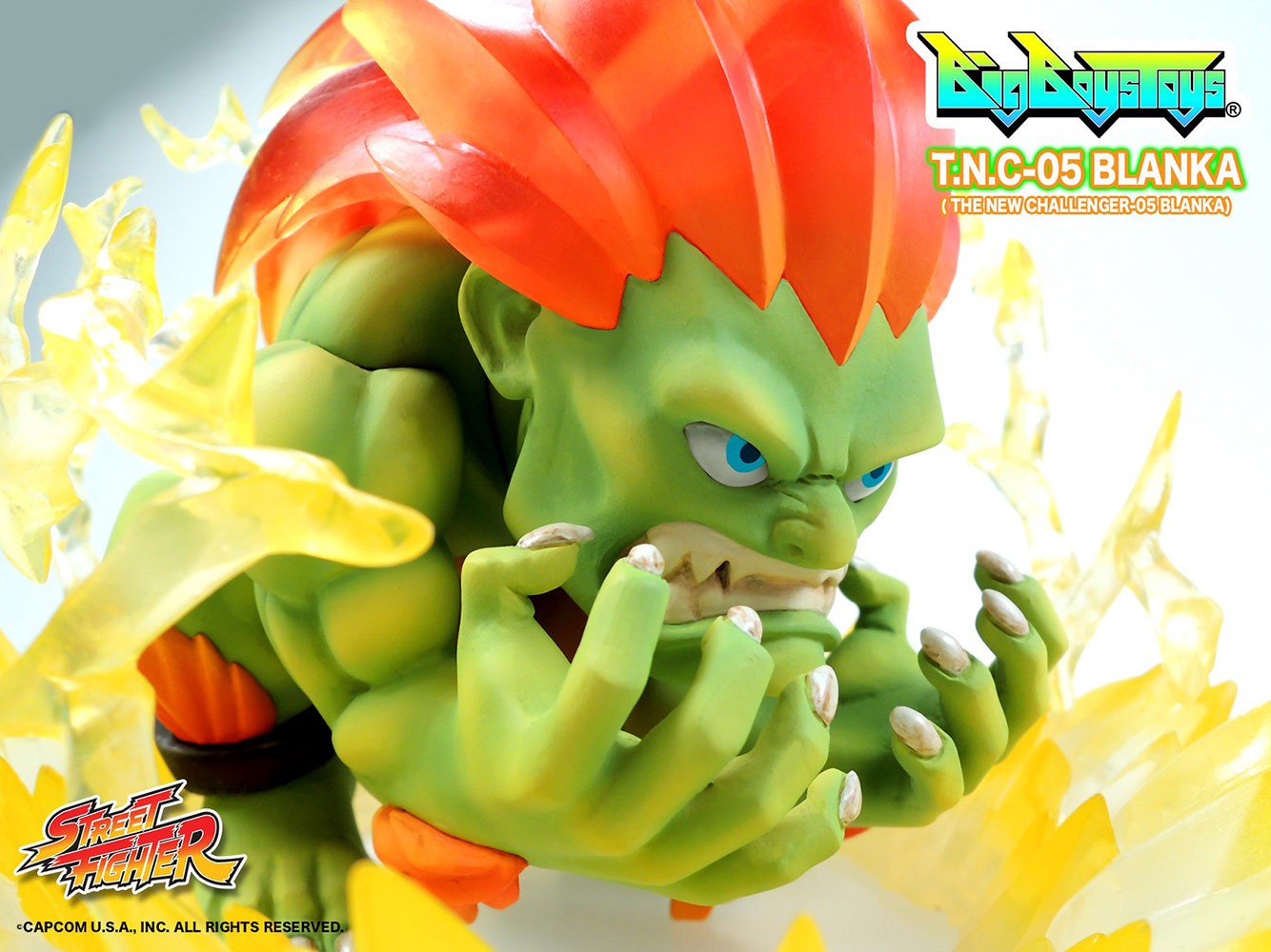 Street Fighter Blanka PVC Figure  (Prototype Shown) View 2