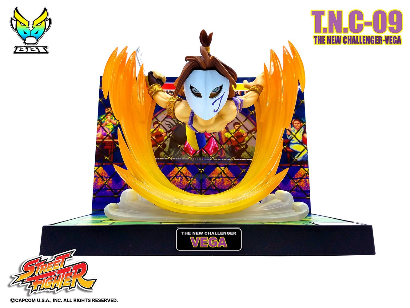 Street Fighter Vega PVC Figure  (Prototype Shown) View 2