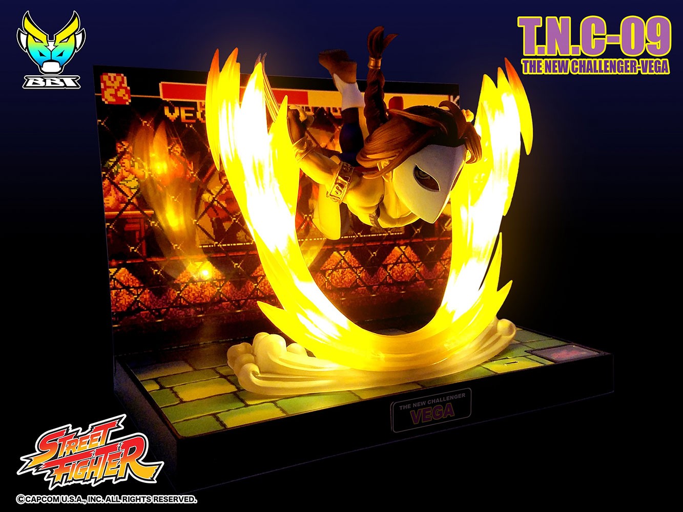 Street Fighter Vega PVC Figure  (Prototype Shown) View 8