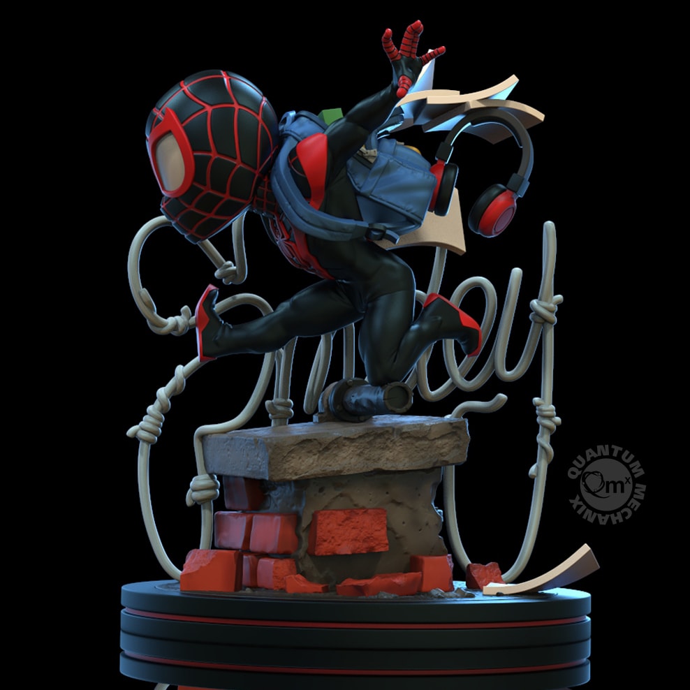 Spider-Man Miles Morales Q-Fig | Sideshow Collectibles
