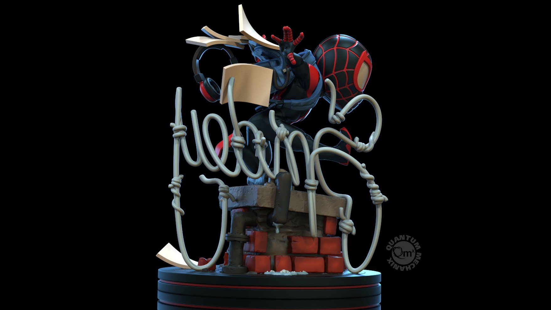 Spider-Man Miles Morales Q-Fig | Sideshow Collectibles
