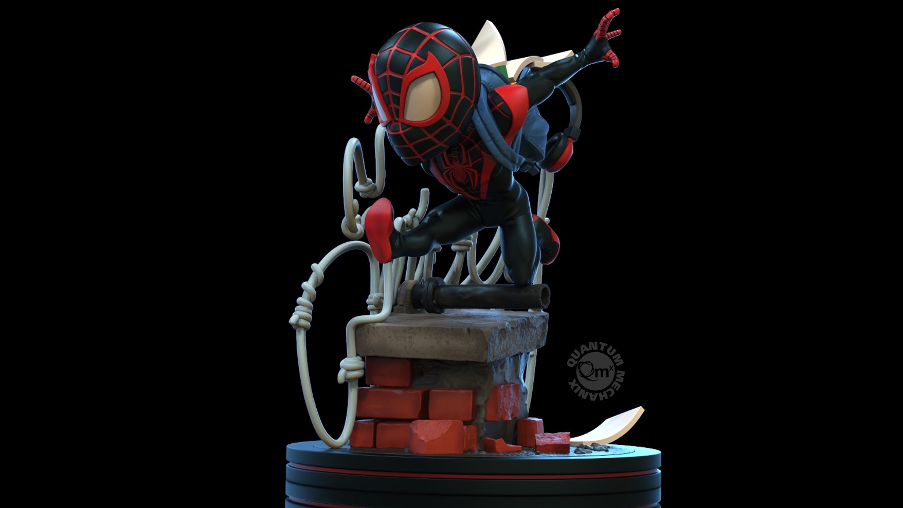 Spider-Man Miles Morales Q-Fig | Sideshow Collectibles