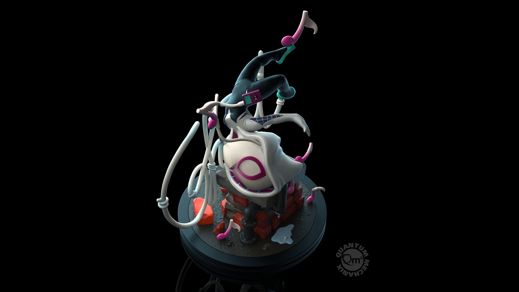 Ghost-Spider Q-Fig Elite Diorama | Sideshow Collectibles