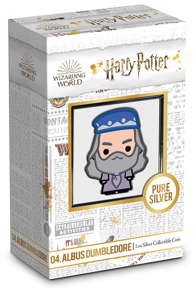 Albus Dumbledore 1oz Silver Coin- Prototype Shown
