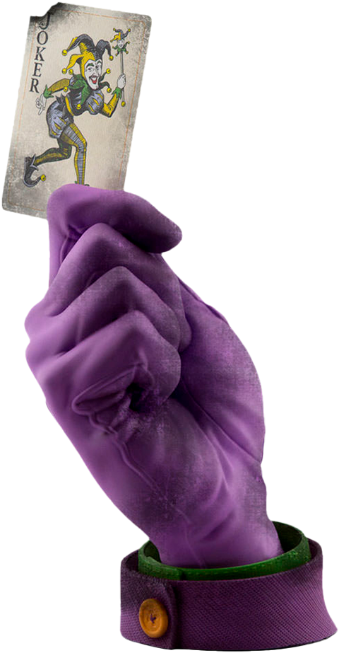 DC Comics The Joker Calling Card Statues  (Prototype Shown) View 4