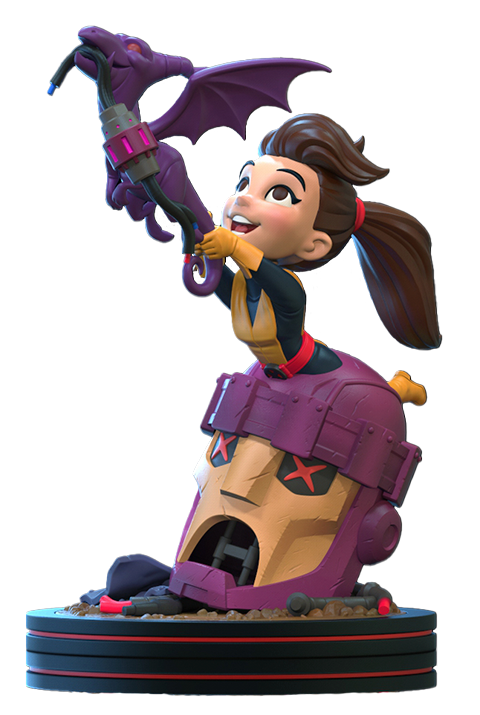 Kitty Pryde and Lockheed Q-Fig Elite (Prototype Shown) View 6