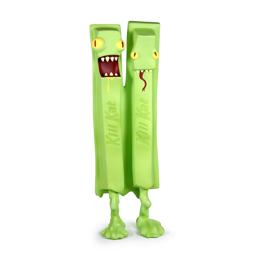 O-No Food Company King Kill Kat - Matcha Snake Venom Vinyl Collectible  (Prototype Shown) View 2