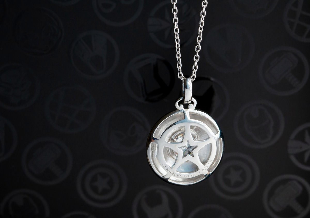 Captain America Shield Necklace- Prototype Shown