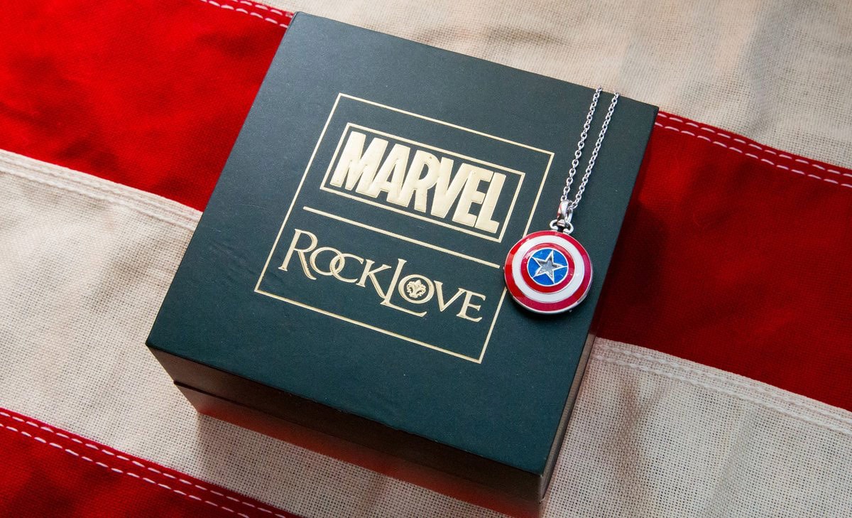 Captain America Shield Necklace