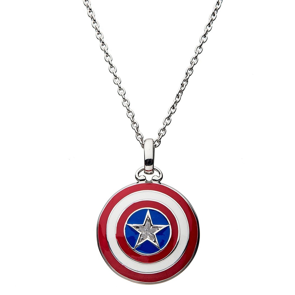 Captain America Shield Necklace