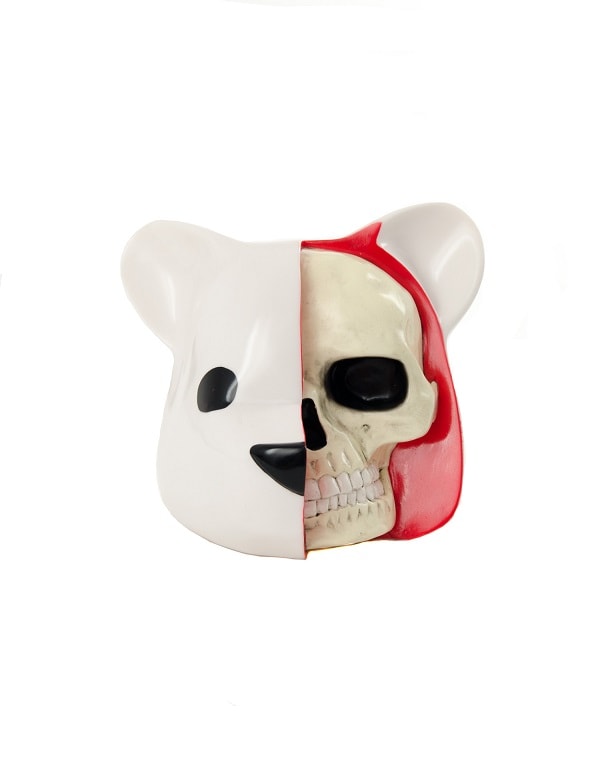 Dissected Bear Head (White)- Prototype Shown