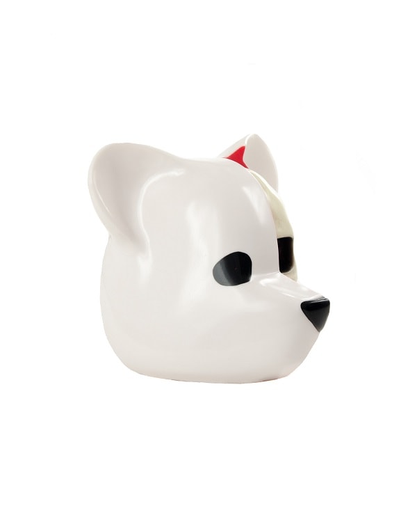 Dissected Bear Head (White)- Prototype Shown