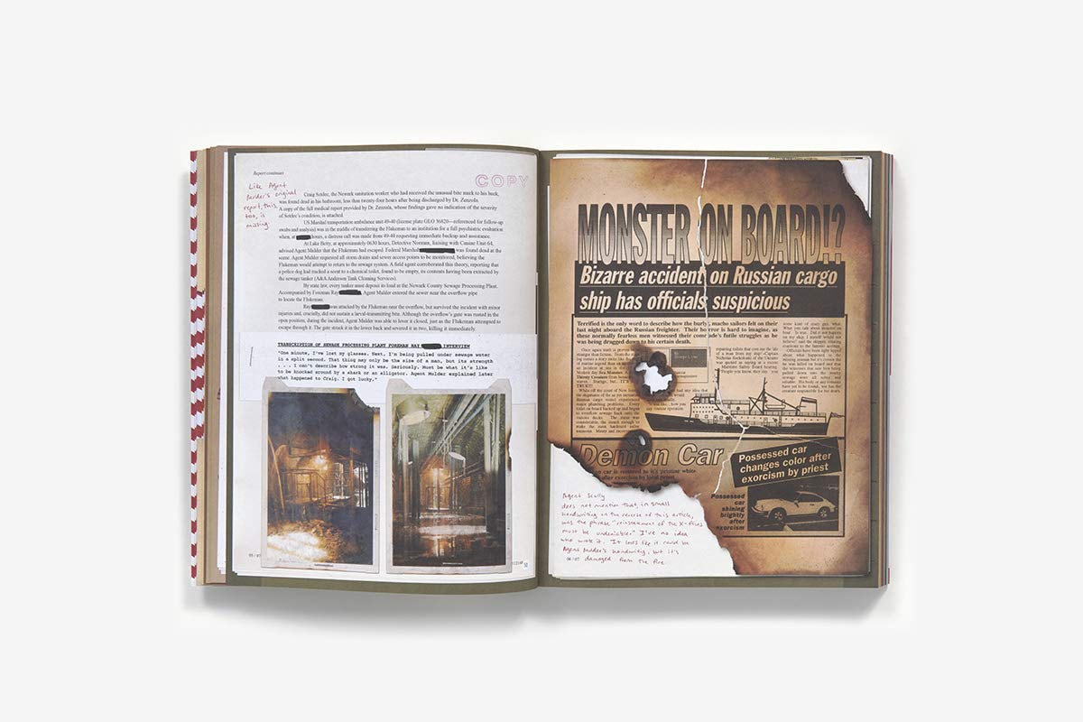 The X-Files The Official Archives Blank Notebook: 110 pages, 6x9 inches