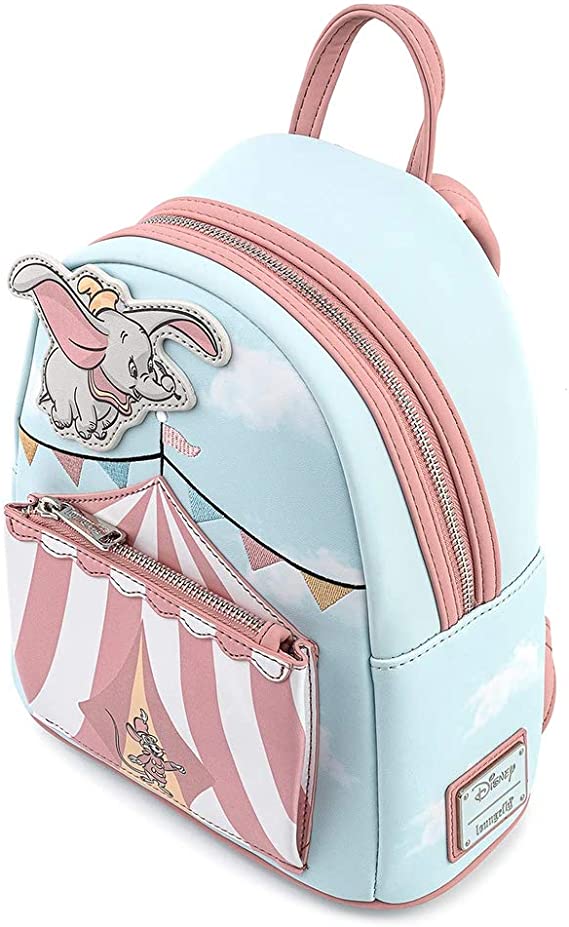 Loungefly x dumbo print sales mini backpack