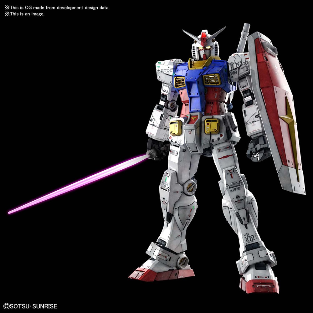 RX-78-2 Gundam PG Unleashed (Prototype Shown) View 2