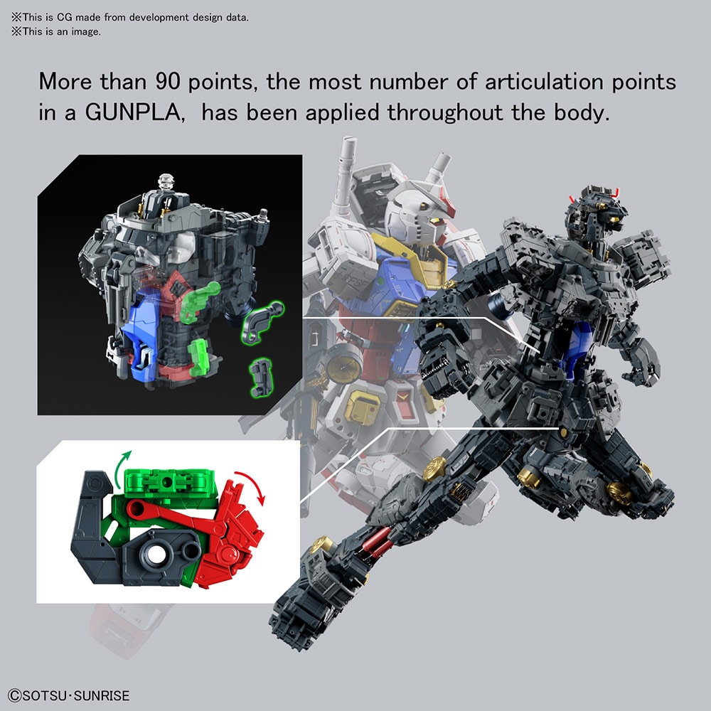 RX-78-2 Gundam PG Unleashed (Prototype Shown) View 10
