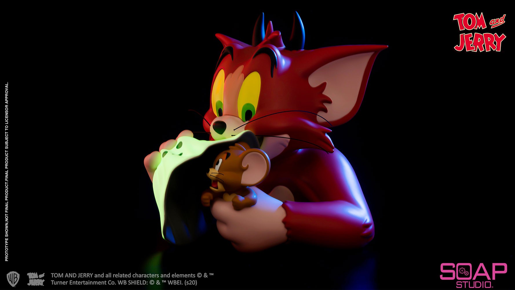 Tom and Jerry Tom and Jerry (Devil Version) Bust  (Prototype Shown) View 1