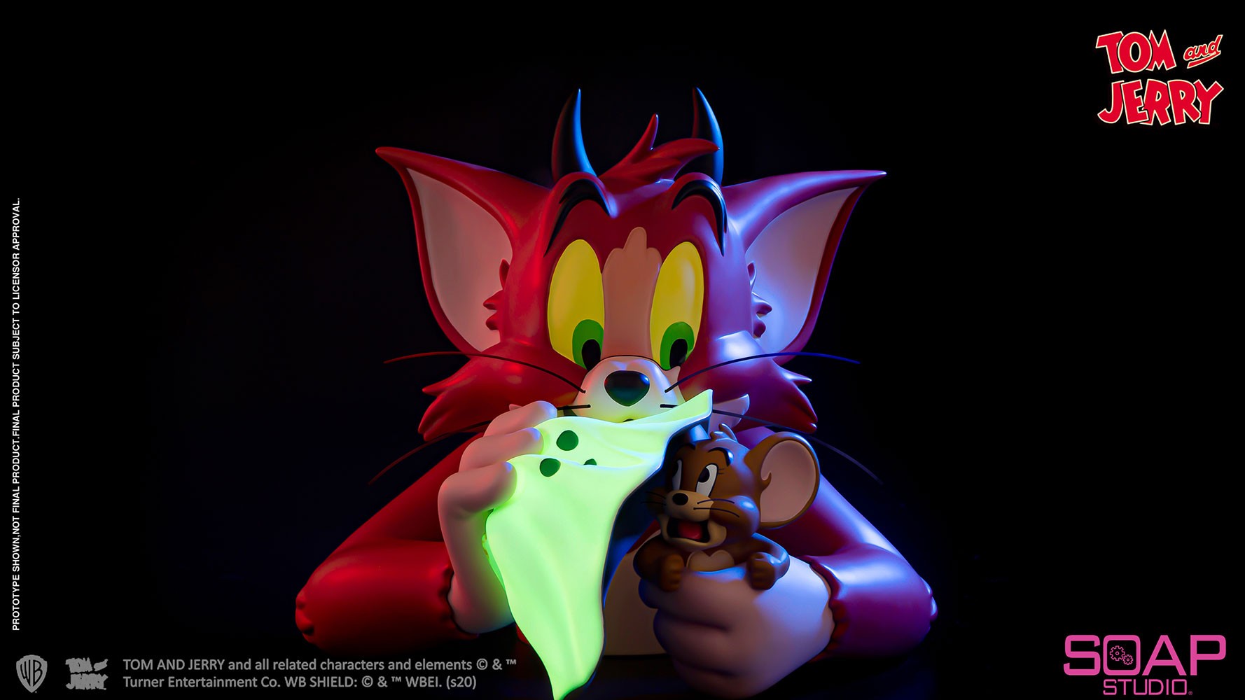 Tom and Jerry Tom and Jerry (Devil Version) Bust  (Prototype Shown) View 3