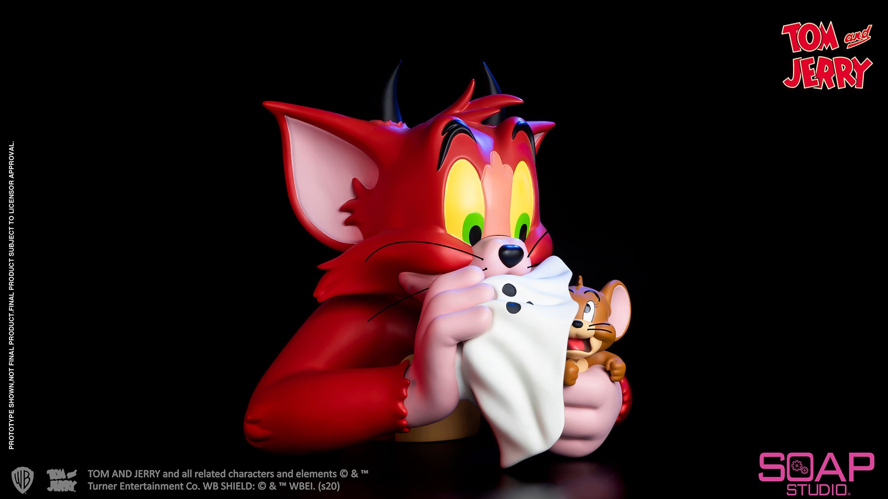 Tom and Jerry Tom and Jerry (Devil Version) Bust  (Prototype Shown) View 11