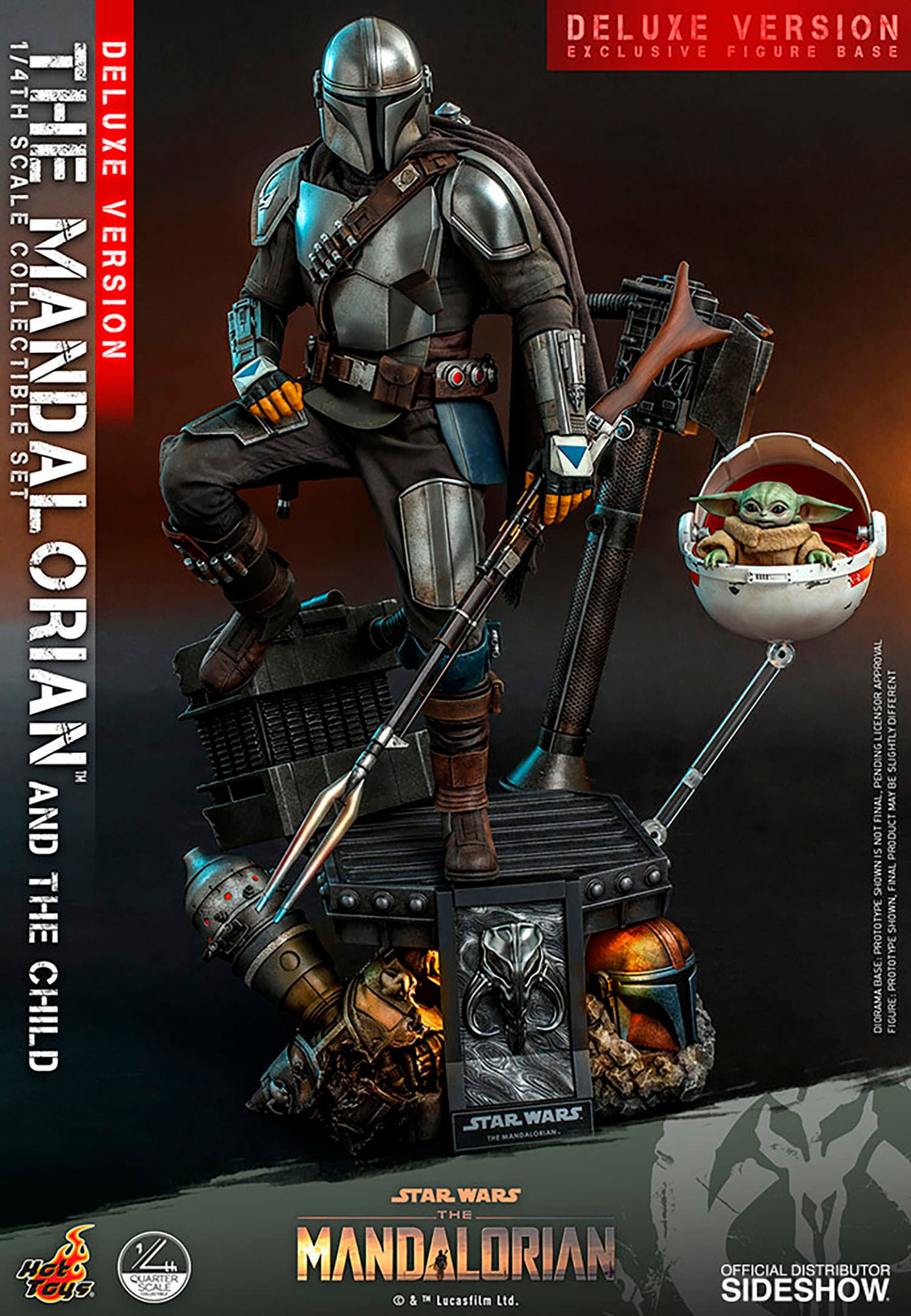 The Mandalorian™ and The Child (Deluxe) (Prototype Shown) View 3