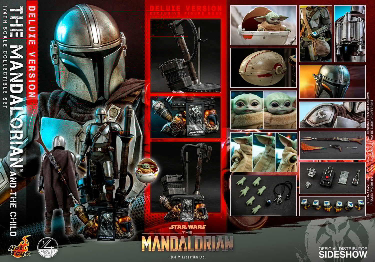 The Mandalorian™ and The Child (Deluxe) (Prototype Shown) View 5