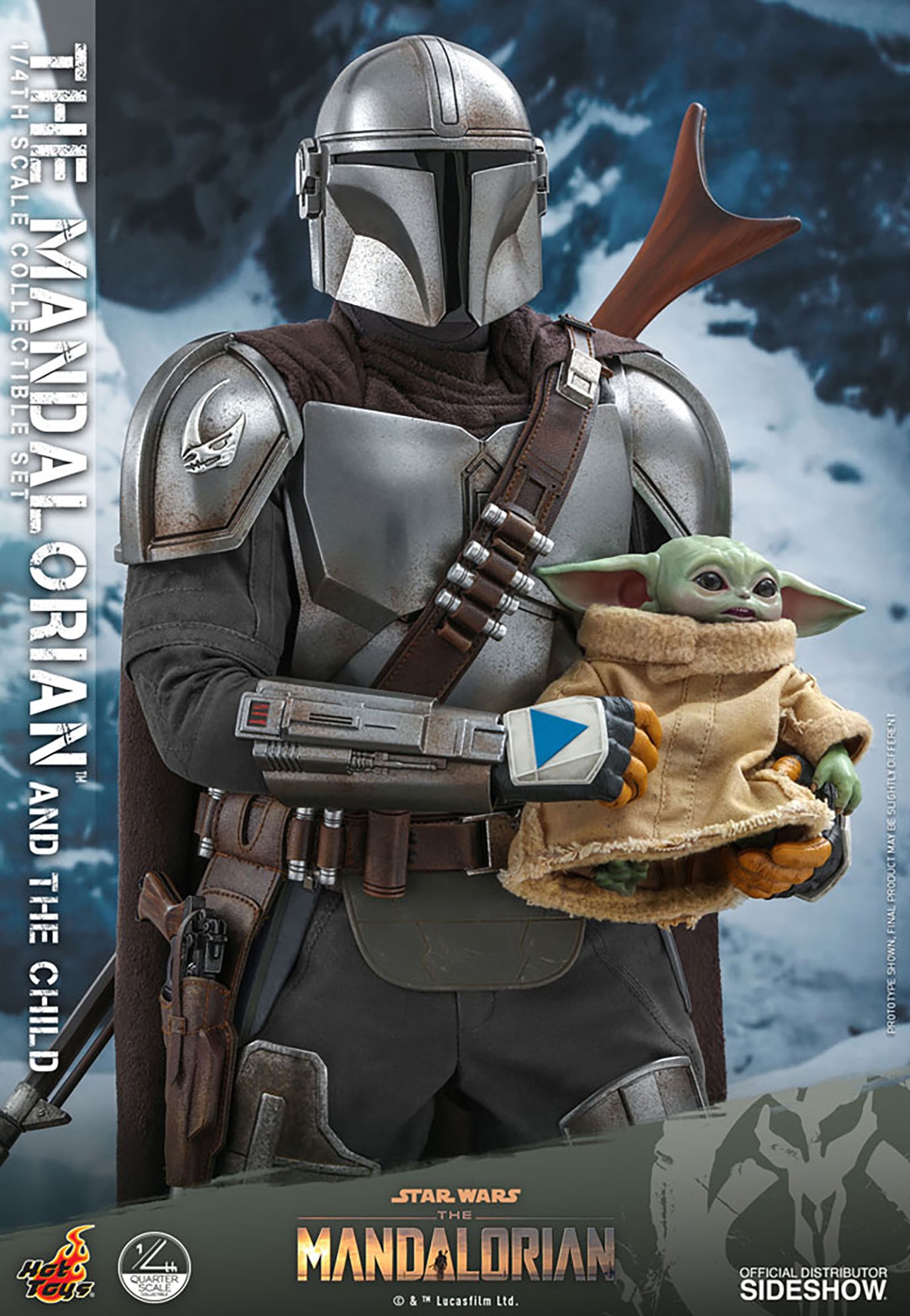 Star Wars Grogu and Hover Pram Toy 6-inch-Scale The Mandalorian Action  Figure, Toys for Kids Ages 4 and Up