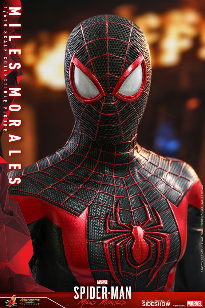 Hot toys VGM46 Spiderman PS5 Spiderman Miles Morales – Pop