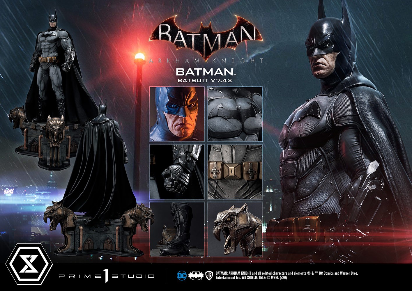DC Comics Batman Batsuit V 7.43 Statues  Collector Edition (Prototype Shown) View 13